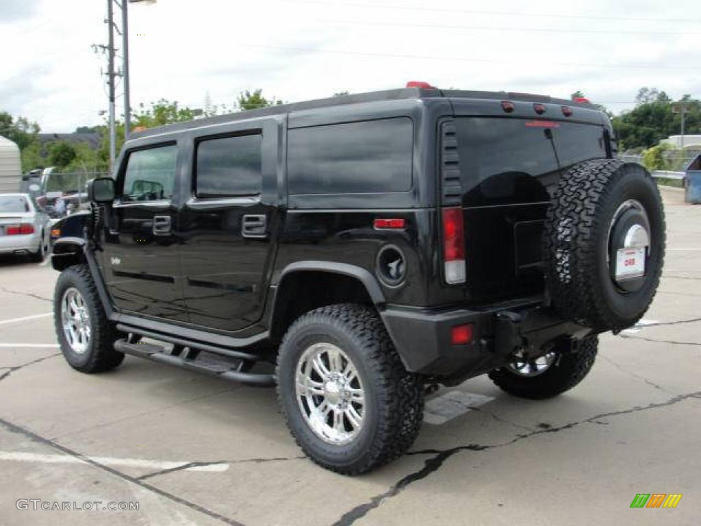2006 H2 SUV - Black / Ebony photo #3