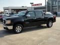 2008 Onyx Black GMC Sierra 1500 SLE Crew Cab 4x4  photo #1