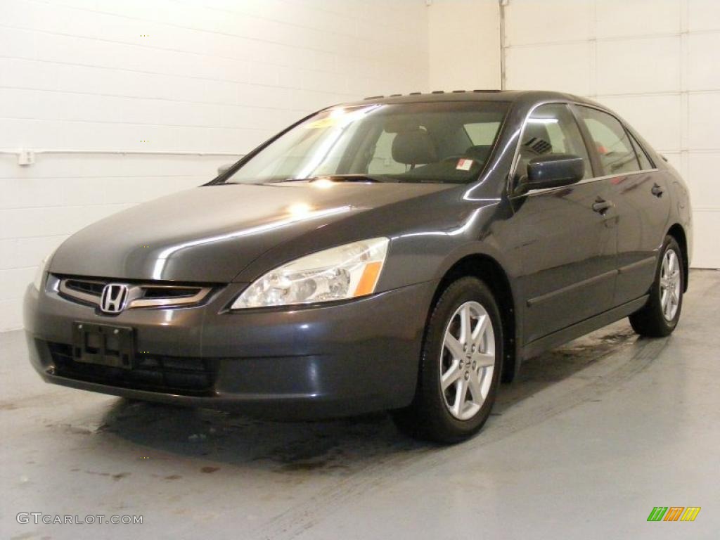 2004 Accord EX V6 Sedan - Graphite Pearl / Gray photo #1