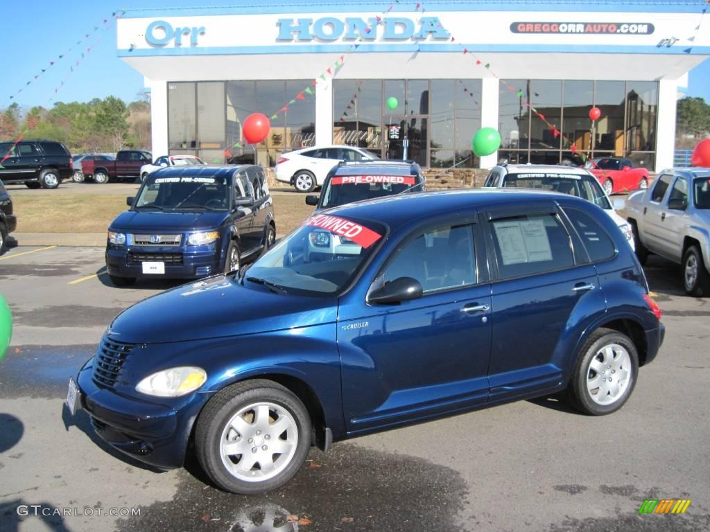 2003 PT Cruiser Touring - Electric Blue Pearl / Taupe/Pearl Beige photo #1