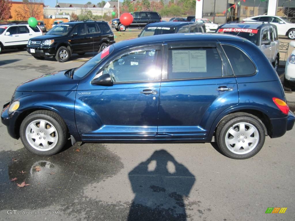 2003 PT Cruiser Touring - Electric Blue Pearl / Taupe/Pearl Beige photo #2