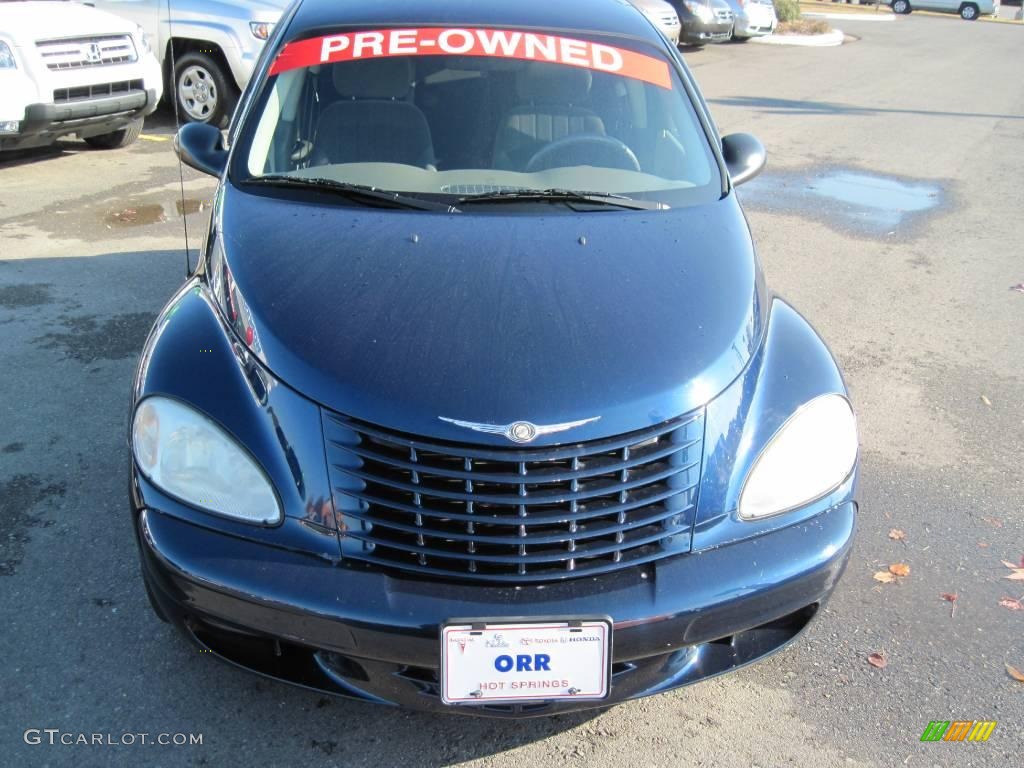 2003 PT Cruiser Touring - Electric Blue Pearl / Taupe/Pearl Beige photo #8