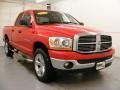 2006 Flame Red Dodge Ram 1500 SLT Quad Cab 4x4  photo #3