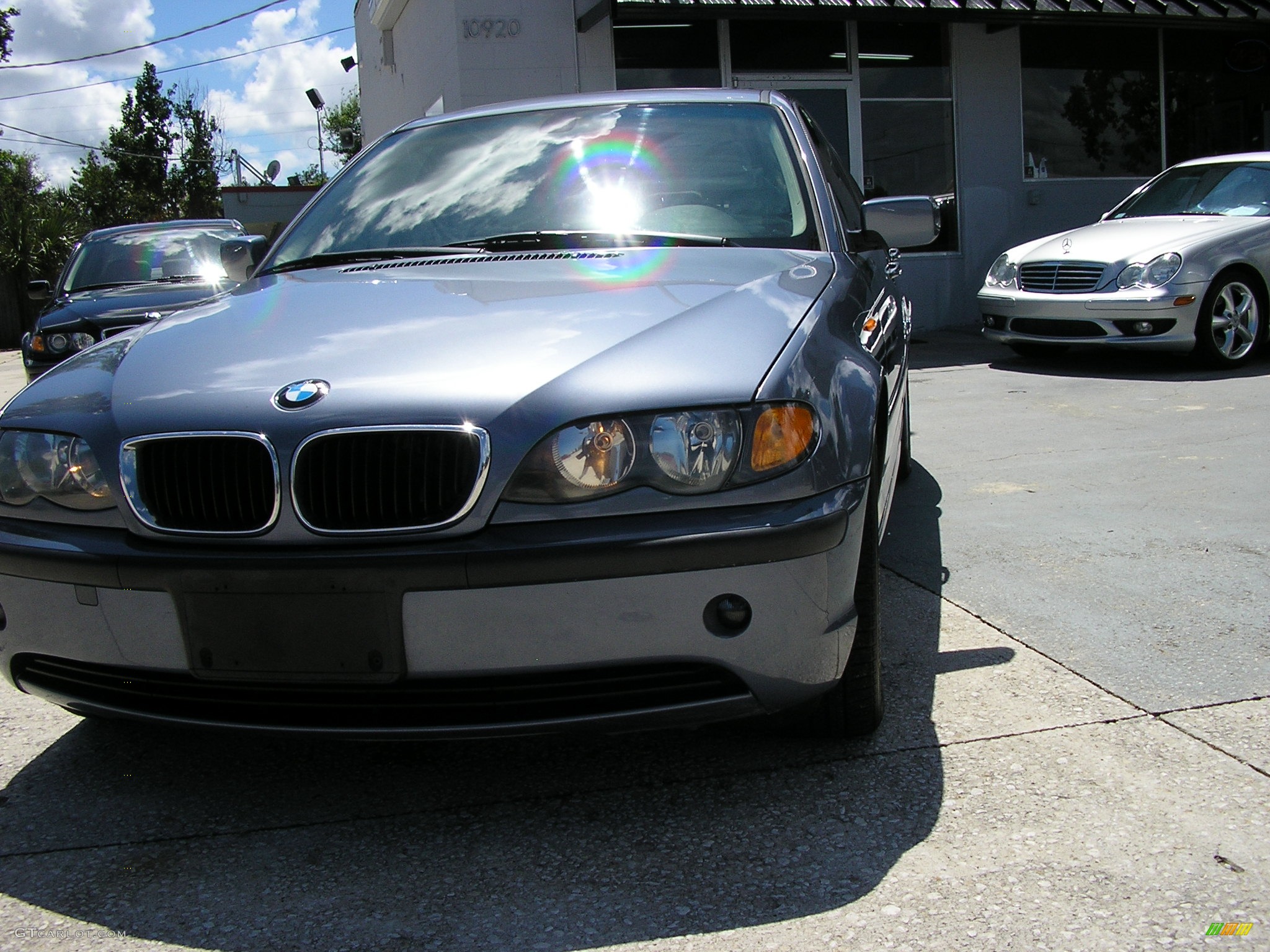 2003 3 Series 325i Sedan - Steel Blue Metallic / Beige photo #16