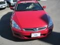 2007 San Marino Red Honda Accord EX-L Coupe  photo #8