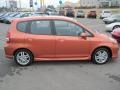 2008 Blaze Orange Metallic Honda Fit Sport  photo #6