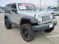 2008 Bright Silver Metallic Jeep Wrangler X 4x4  photo #2