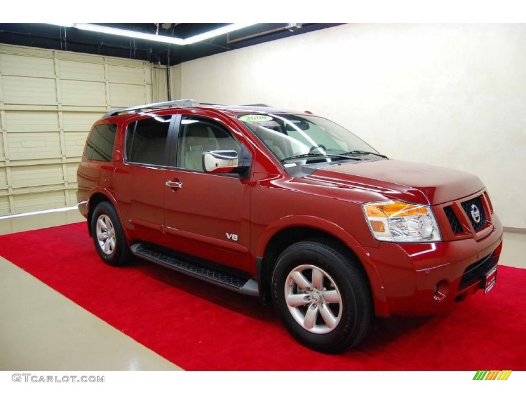 Red Brawn Nissan Armada