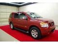 2008 Red Brawn Nissan Armada SE  photo #1