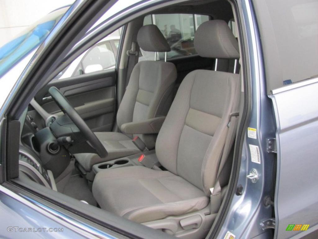 2007 CR-V EX 4WD - Glacier Blue Metallic / Gray photo #9