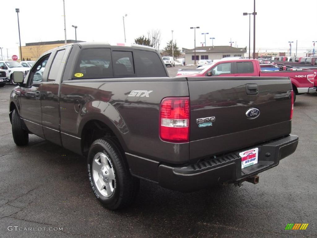 2006 F150 STX SuperCab - Dark Shadow Grey Metallic / Medium/Dark Flint photo #3