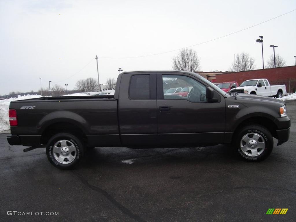 2006 F150 STX SuperCab - Dark Shadow Grey Metallic / Medium/Dark Flint photo #6