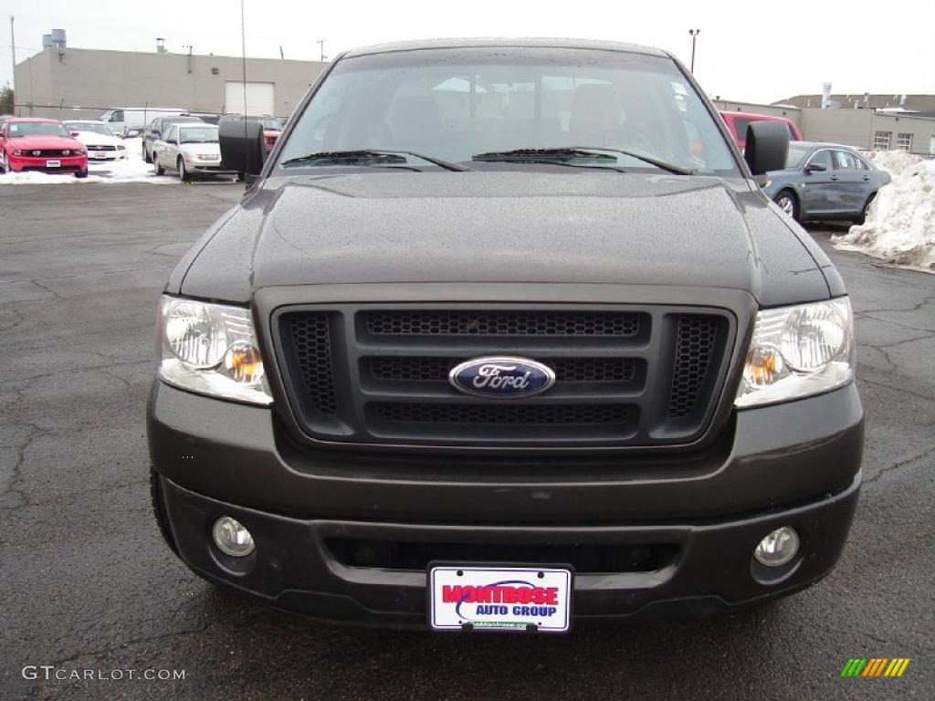 2006 F150 STX SuperCab - Dark Shadow Grey Metallic / Medium/Dark Flint photo #8