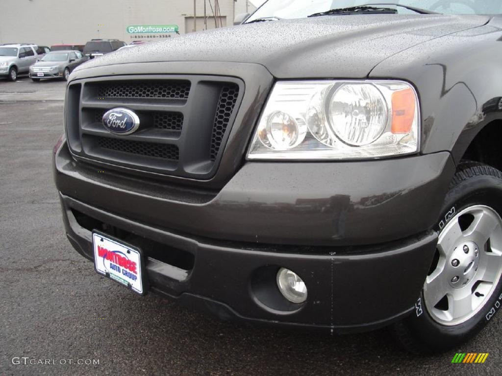 2006 F150 STX SuperCab - Dark Shadow Grey Metallic / Medium/Dark Flint photo #9