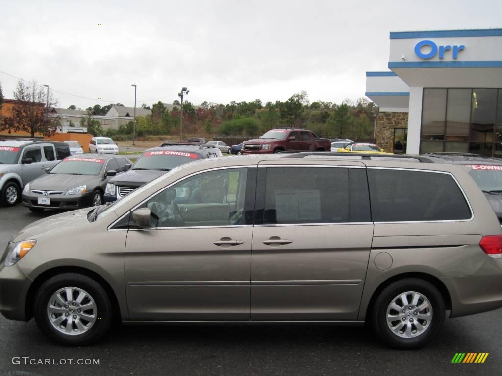 2008 Odyssey EX-L - Mocha Metallic / Ivory photo #2