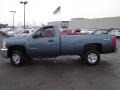 Blue Granite Metallic - Silverado 2500HD Work Truck Regular Cab 4x4 Photo No. 4