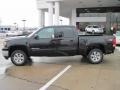 2008 Onyx Black GMC Sierra 1500 SLT Crew Cab 4x4  photo #3