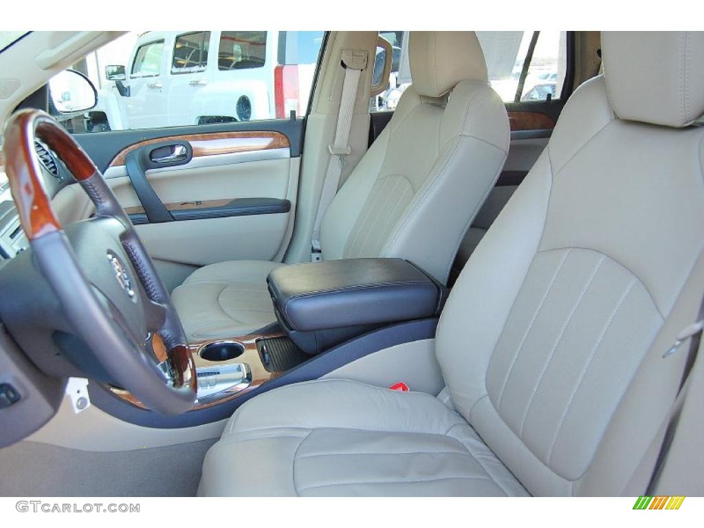 2009 Enclave CXL AWD - Cocoa Metallic / Cocoa/Cashmere photo #13