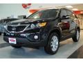 2011 Ebony Black Kia Sorento EX AWD  photo #3