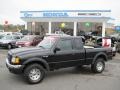 2002 Black Clearcoat Ford Ranger XLT FX4 SuperCab 4x4  photo #1