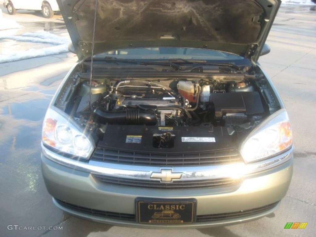 2005 Malibu Sedan - Silver Green Metallic / Neutral Beige photo #10