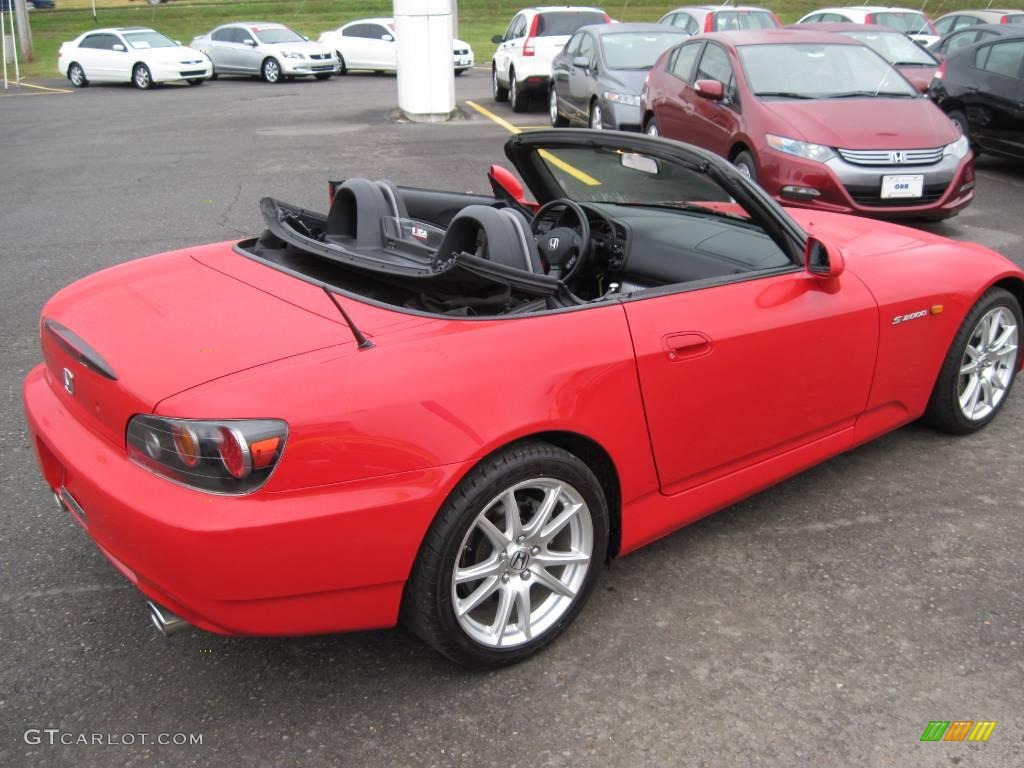 2005 S2000 Roadster - New Formula Red / Black photo #13