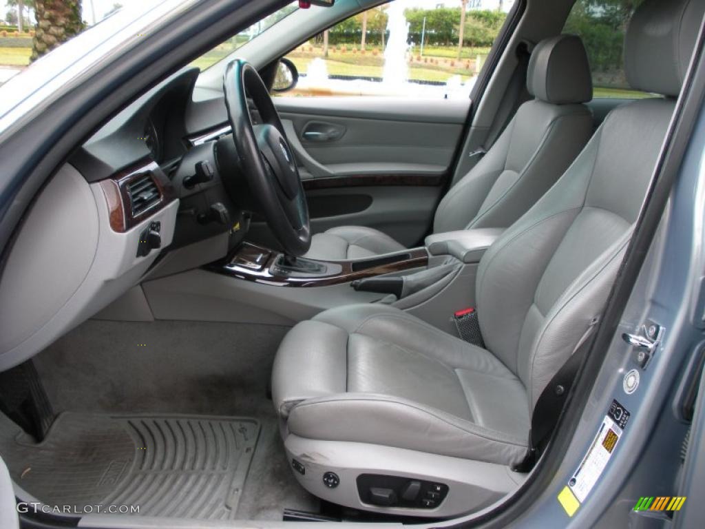 2006 3 Series 330i Sedan - Silver Grey Metallic / Grey photo #11