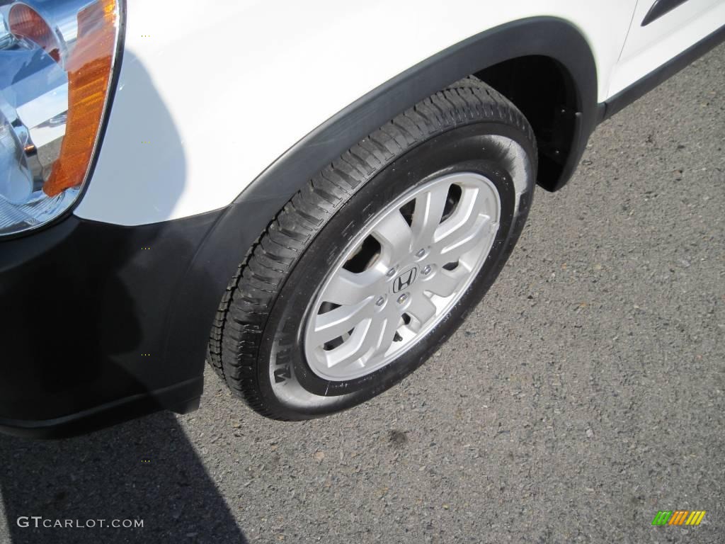 2006 CR-V EX 4WD - Taffeta White / Ivory photo #9