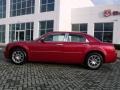 2007 Inferno Red Crystal Pearlcoat Chrysler 300 C HEMI  photo #2