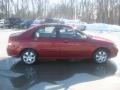 2009 Spicy Red Metallic Kia Spectra LX Sedan  photo #3