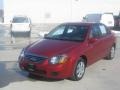 2009 Spicy Red Metallic Kia Spectra LX Sedan  photo #6