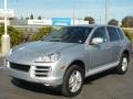 2008 Crystal Silver Metallic Porsche Cayenne S  photo #1