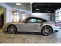 2008 GT Silver Metallic Porsche 911 Turbo Coupe  photo #2