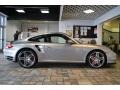 2008 GT Silver Metallic Porsche 911 Turbo Coupe  photo #7