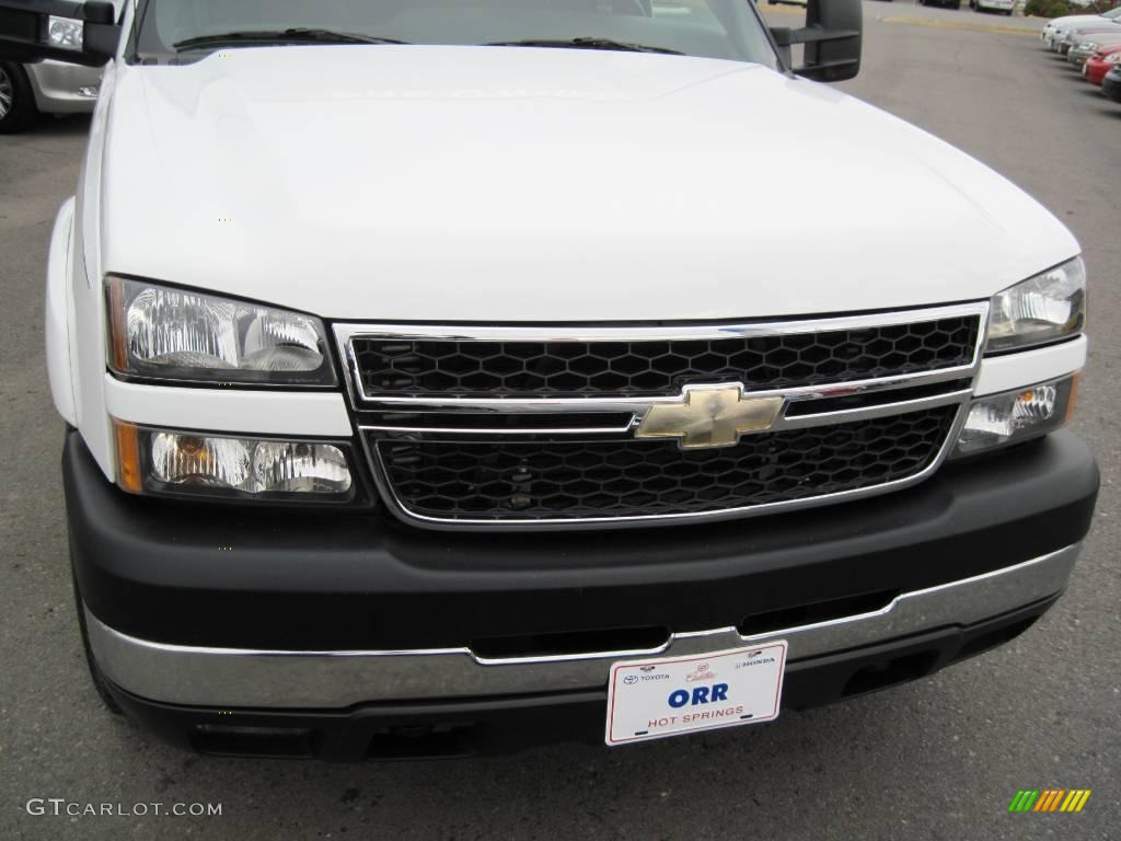 2007 Silverado 2500HD Classic LT Crew Cab - Summit White / Dark Charcoal photo #8