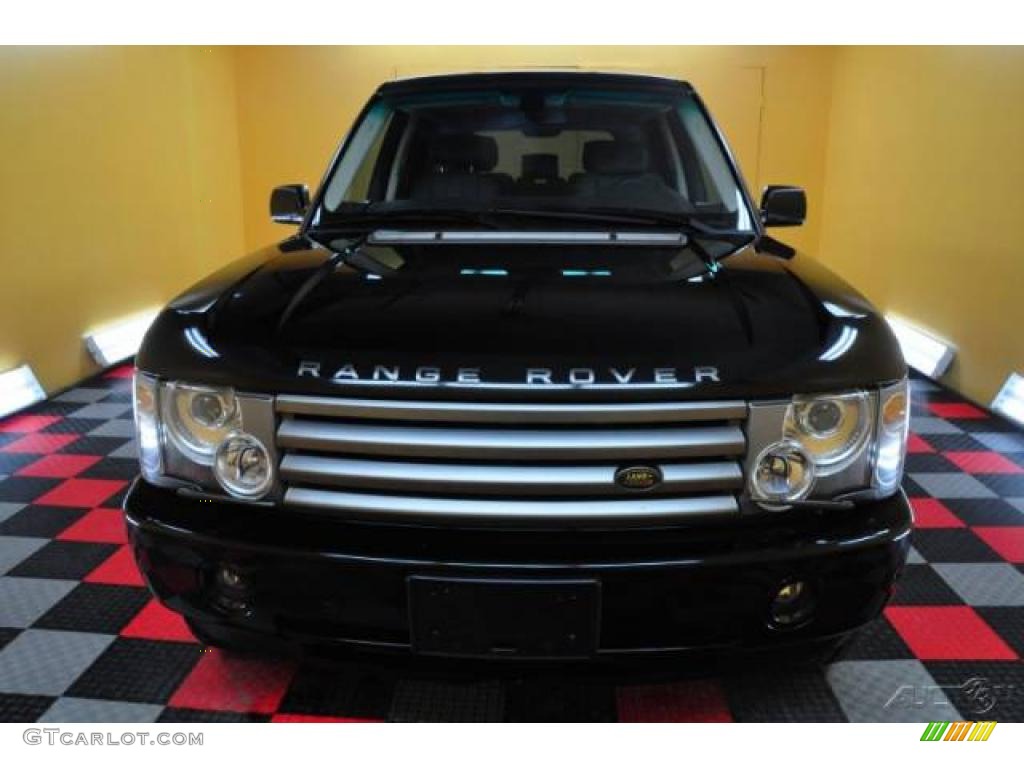 2004 Range Rover HSE - Java Black / Charcoal/Jet Black photo #2