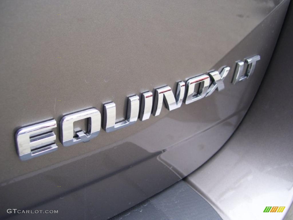 2010 Equinox LT AWD - Mocha Steel Metallic / Jet Black photo #14