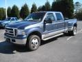 2005 Medium Wedgewood Blue Metallic Ford F350 Super Duty FX4 Crew Cab 4x4 Dually  photo #4