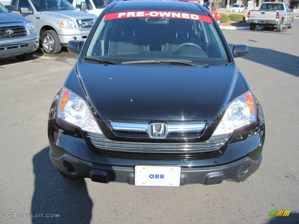 2007 CR-V EX - Nighthawk Black Pearl / Black photo #8