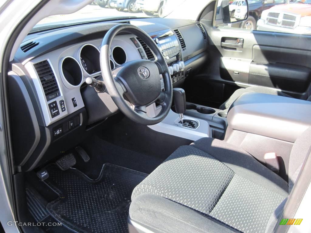 2008 Tundra SR5 TRD Double Cab 4x4 - Silver Sky Metallic / Graphite Gray photo #13