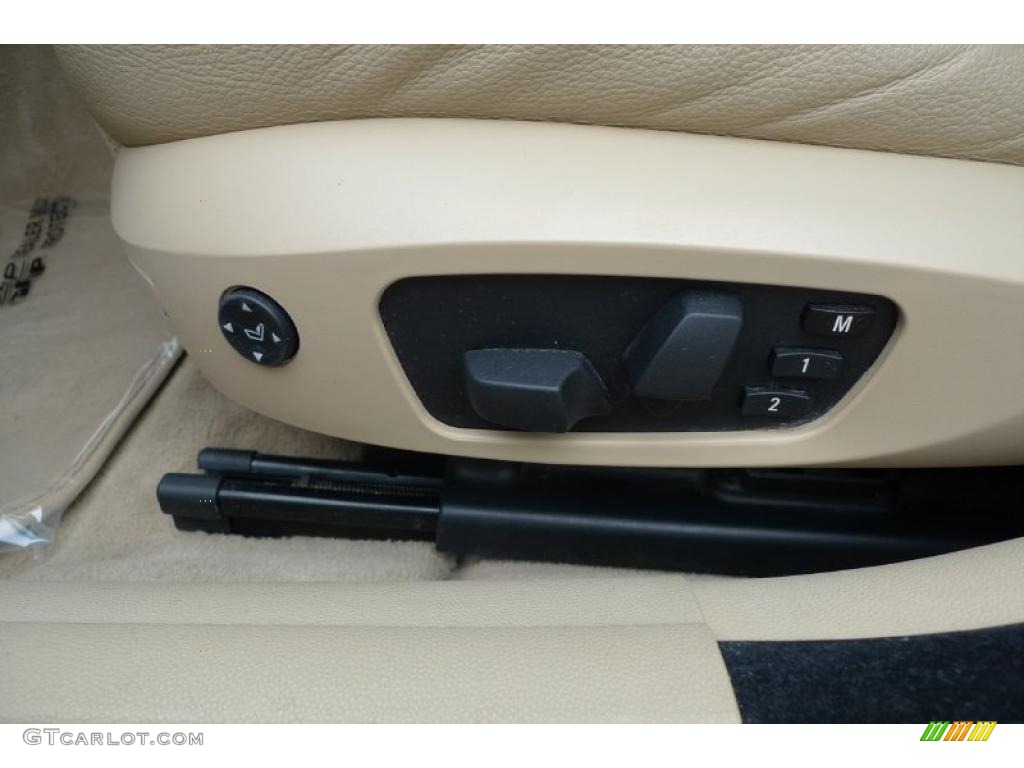 2007 3 Series 328xi Sedan - Montego Blue Metallic / Beige photo #31