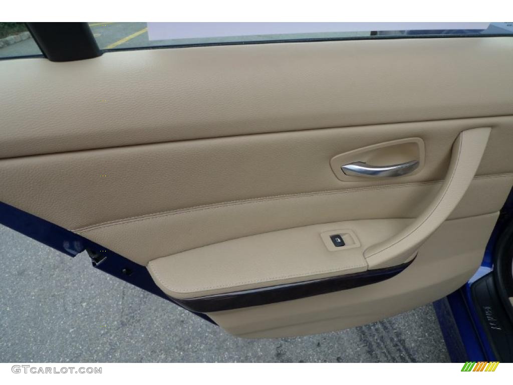 2007 3 Series 328xi Sedan - Montego Blue Metallic / Beige photo #32