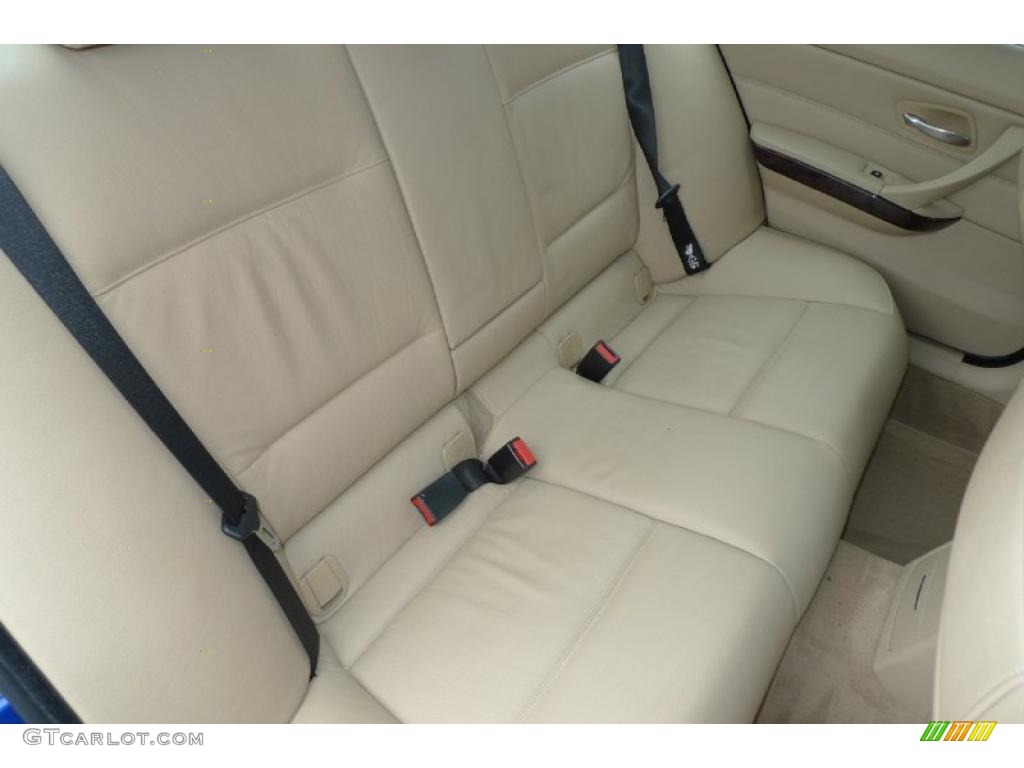 2007 3 Series 328xi Sedan - Montego Blue Metallic / Beige photo #36