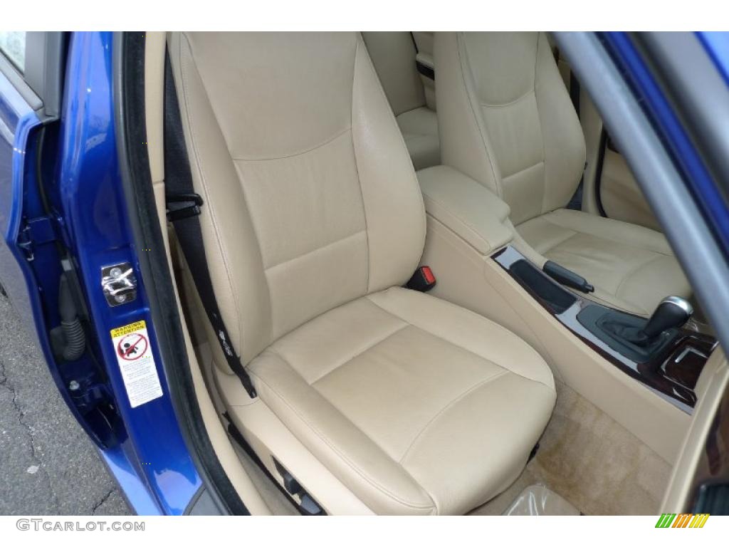 2007 3 Series 328xi Sedan - Montego Blue Metallic / Beige photo #39