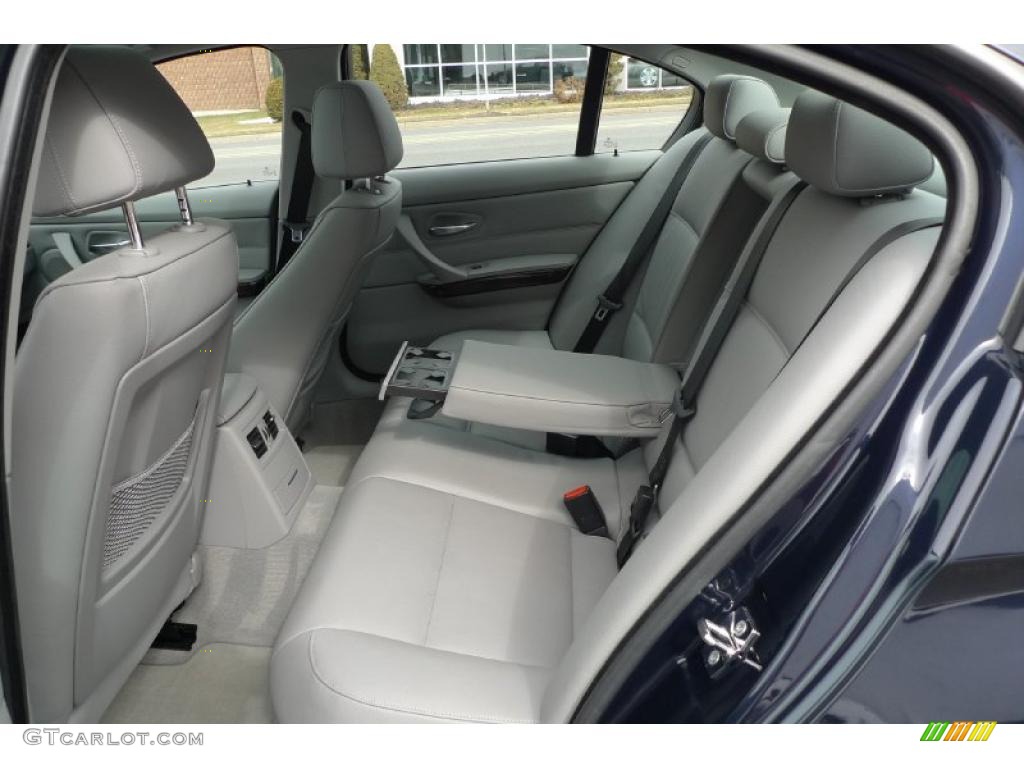 2007 3 Series 328xi Sedan - Monaco Blue Metallic / Grey photo #34