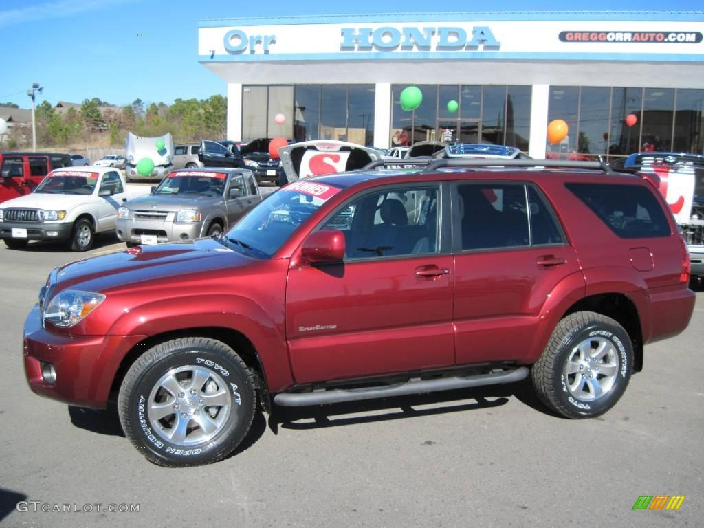 2007 4Runner Sport Edition - Salsa Red Pearl / Stone photo #1