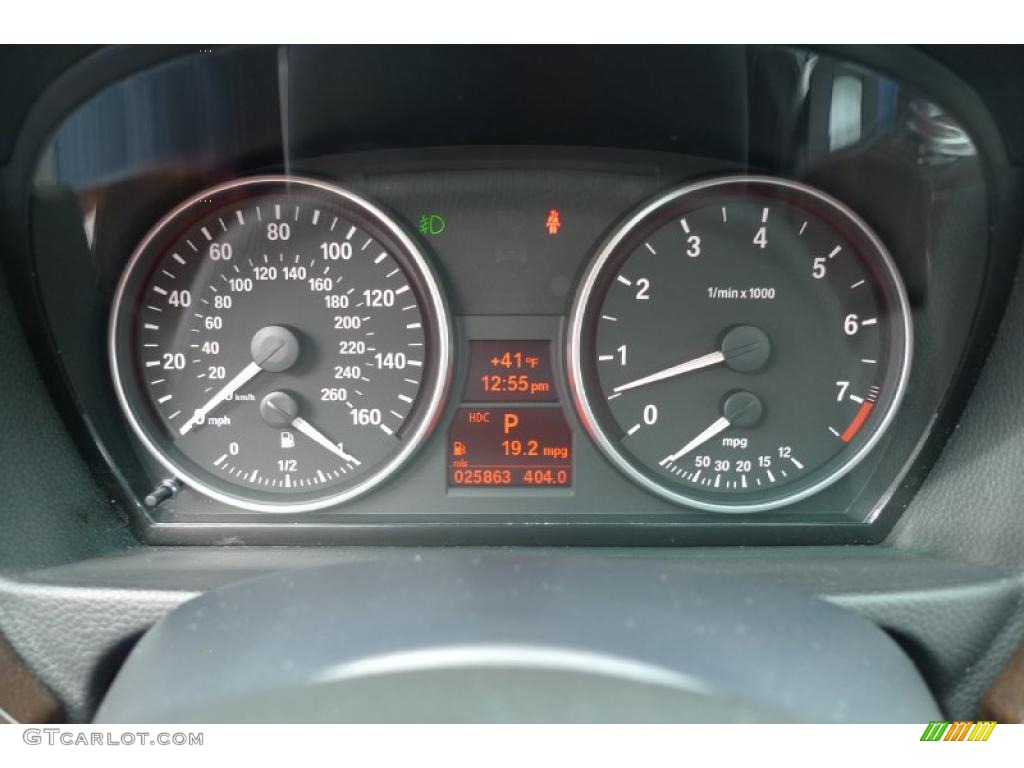2007 3 Series 328xi Sedan - Monaco Blue Metallic / Grey photo #57
