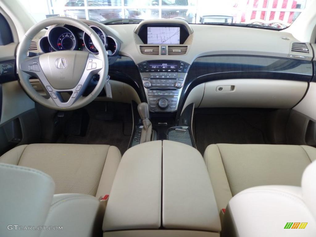 2007 MDX Sport - Aspen White Pearl / Parchment photo #6