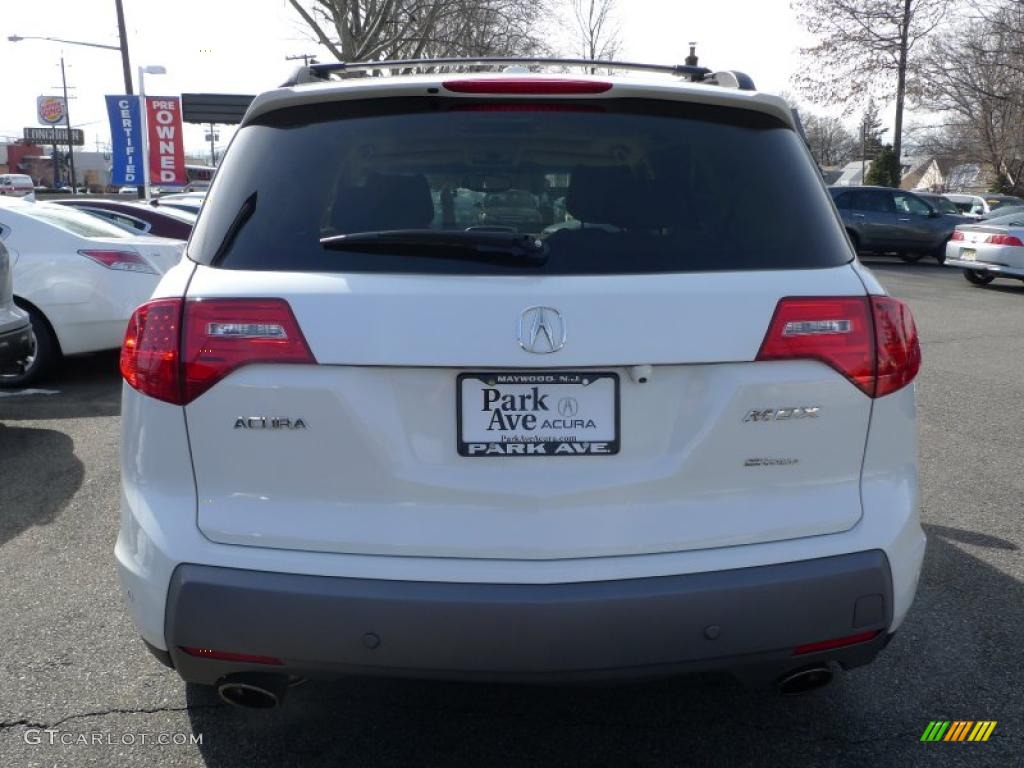 2007 MDX Sport - Aspen White Pearl / Parchment photo #16