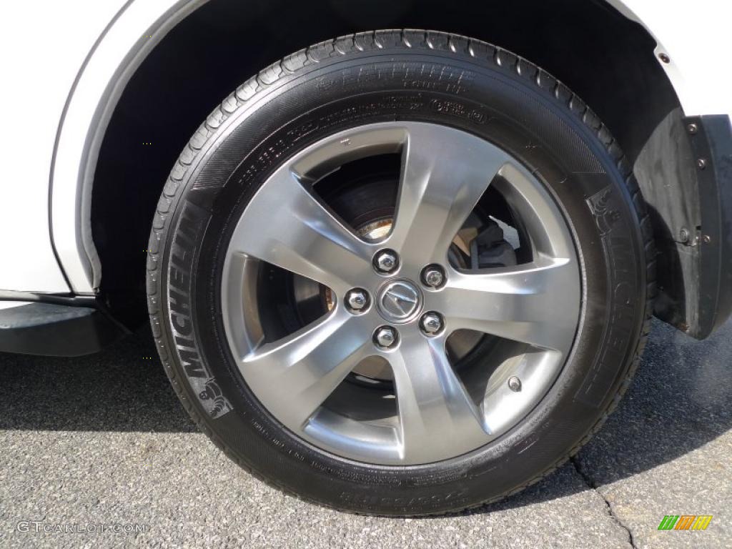 2007 MDX Sport - Aspen White Pearl / Parchment photo #17